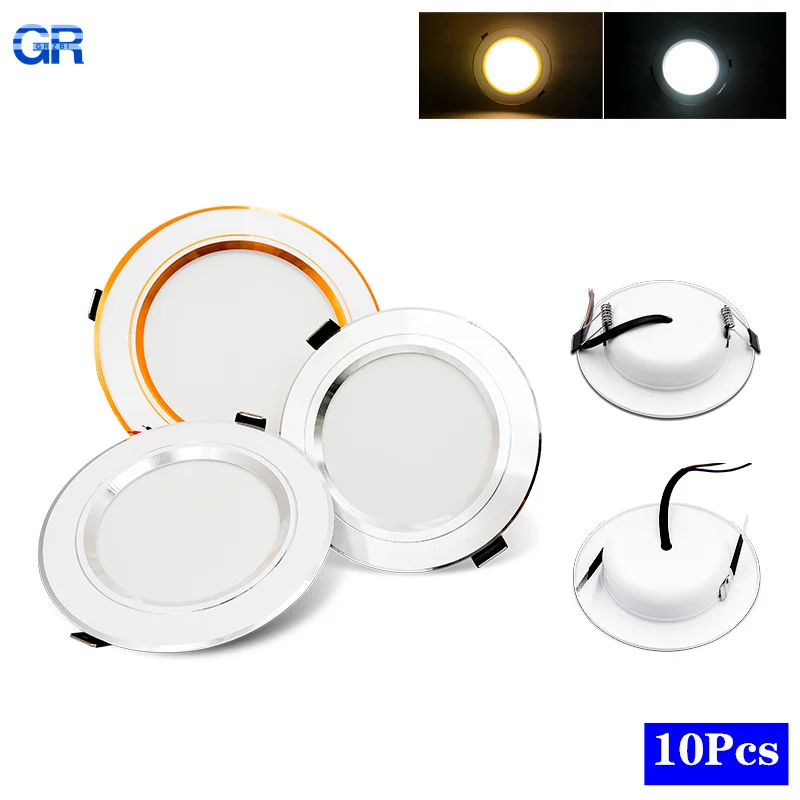 Home Of The Year Bathroom - 10 pz/lotto Led Da Incasso AC