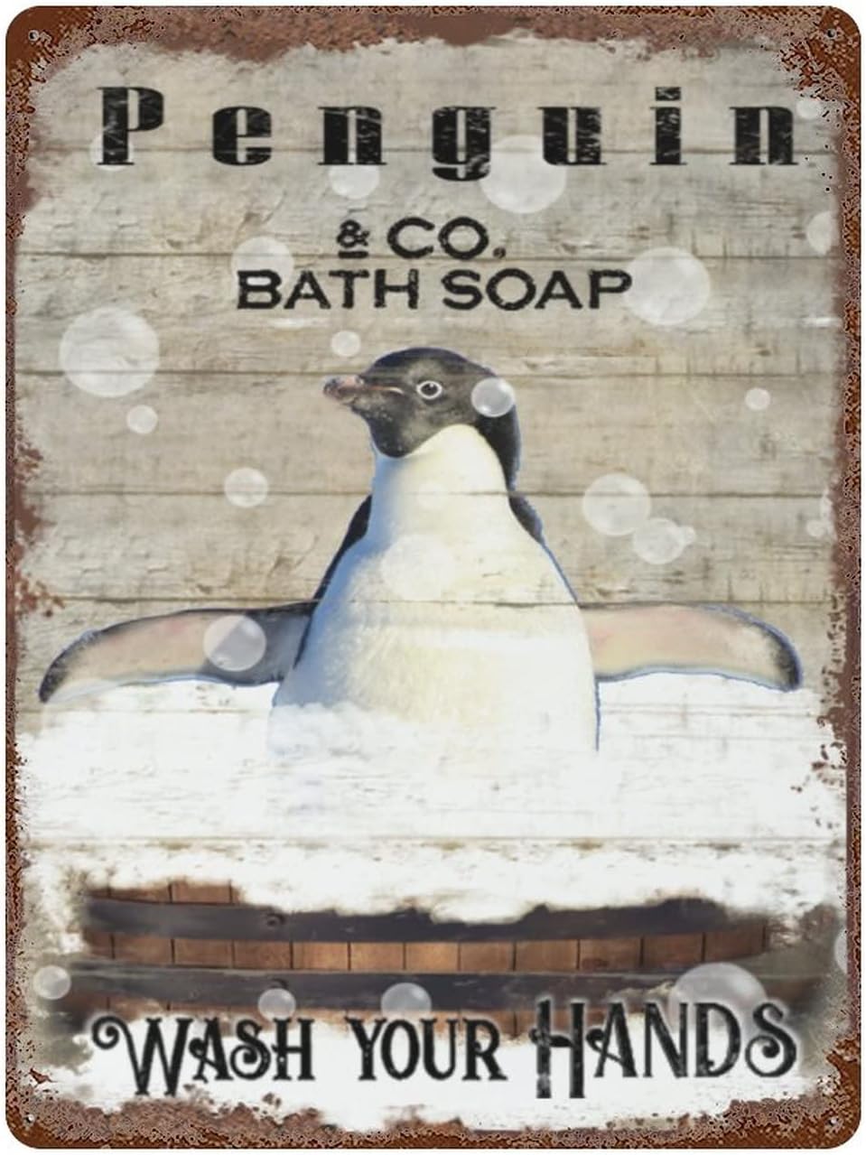 Home Bathroom Pic - Piatto da appendere in ferro vintage