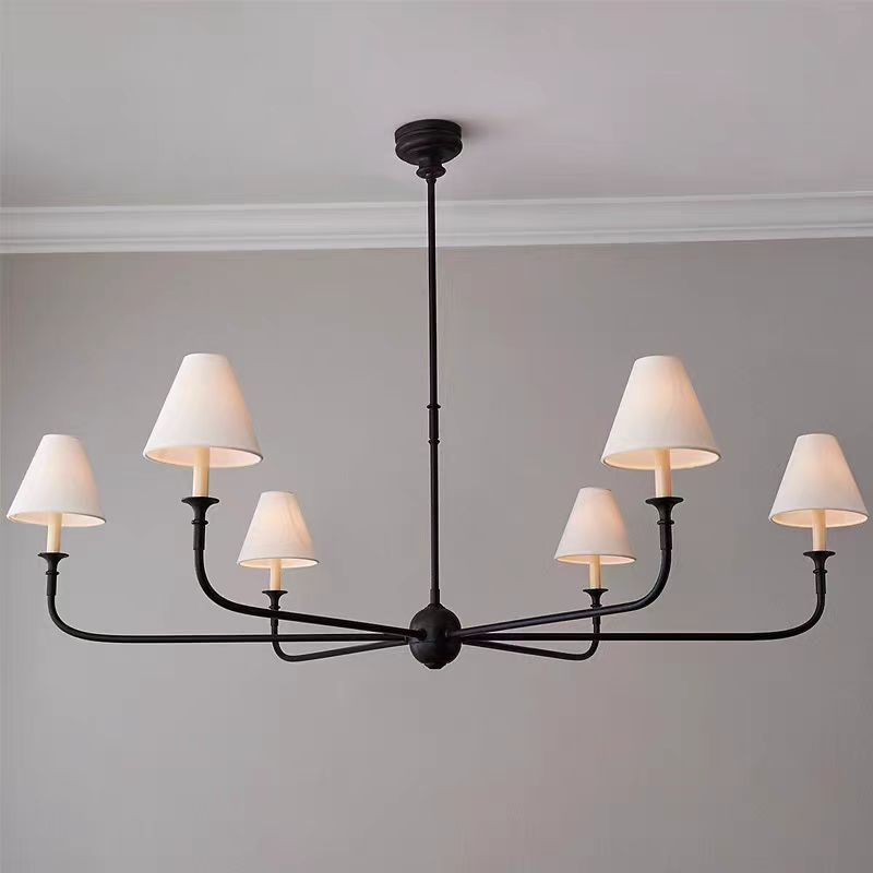Home Of The Year Bathroom - Lampadario Visual Comfort Piaf, Lampadario LED