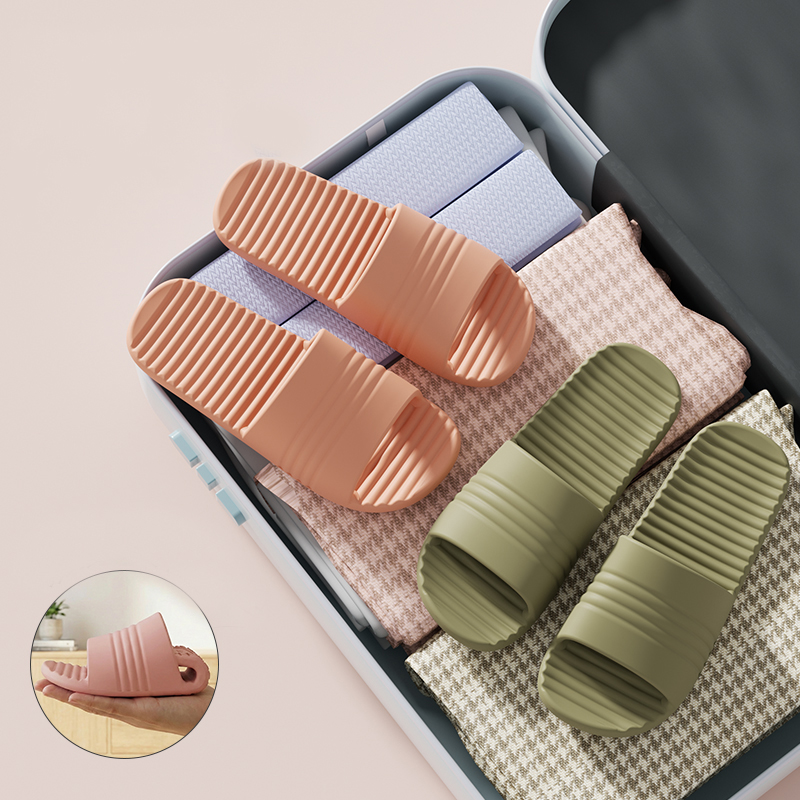 Home Outdoor Bathroom - Ciabatte da viaggio pieghevoli unisex in