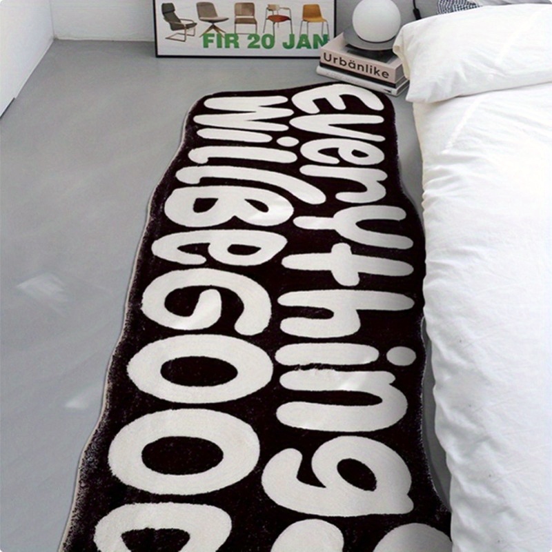 Home Goods Bathroom Rugs - VIKAMA Tutto sarà buono Tappeto Incoraggiante