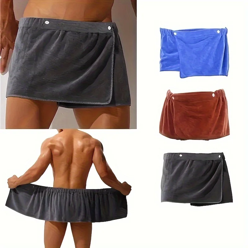 Home Bathroom Accessories - 1PC New Fashion Man Asciugamano Indossabile
