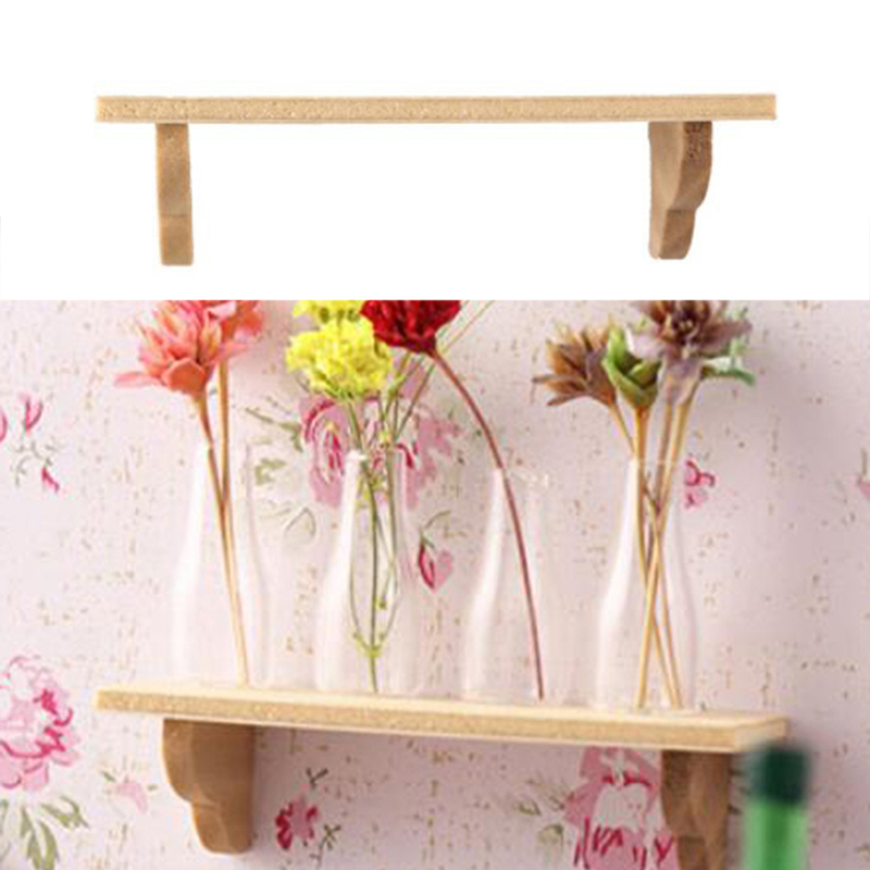 Home Bathroom Accessories - 1 Pezzo Mensola in Legno per
