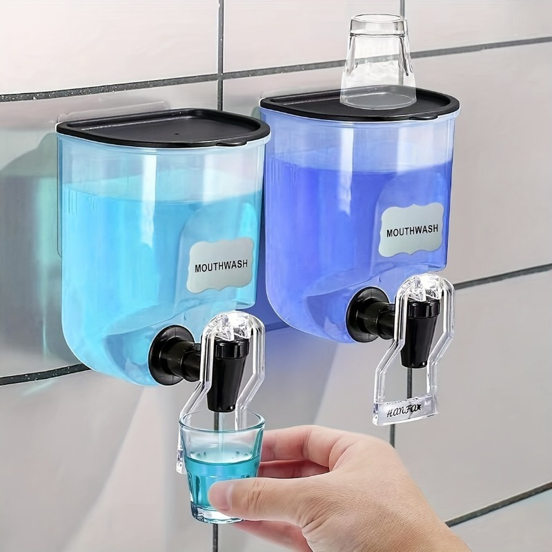 Home Bathroom Accessories - Dispenser per collutorio da 2 pezzi