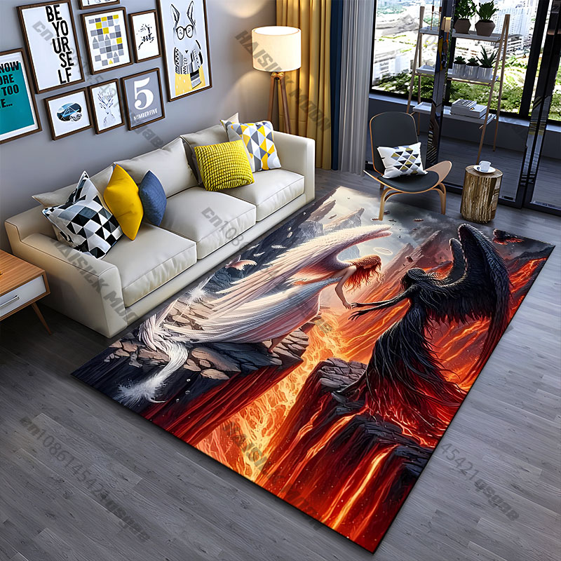 Home Goods Bathroom Rugs - Tappeto con doppia espressione di dualità