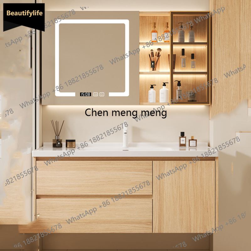 Home Bathroom Partition - Organizzatore B567 per Bagno, Armadietto con