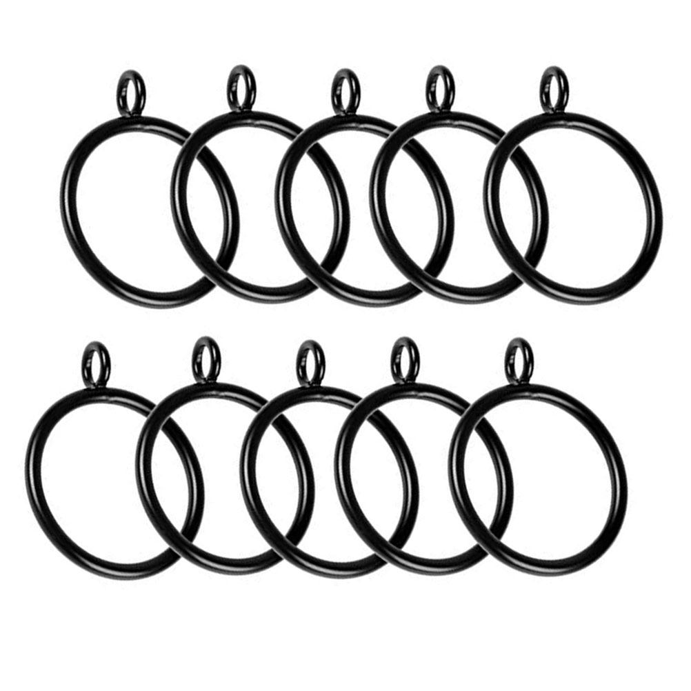 Home Bathroom Accessories - 24 Anelli Bianchi per Tende 38Mm