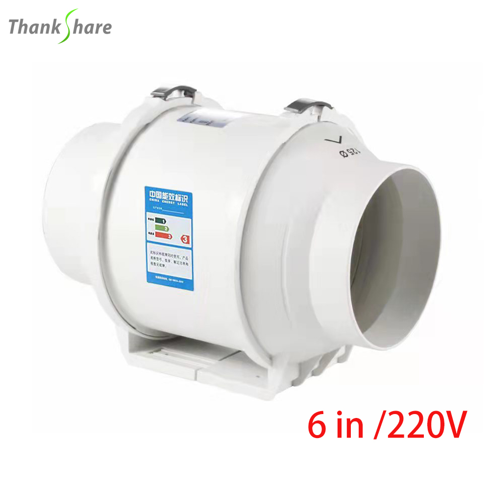 Home Bathroom Vent Fans - 6 pollici Silenzioso Estrattore Da Parete