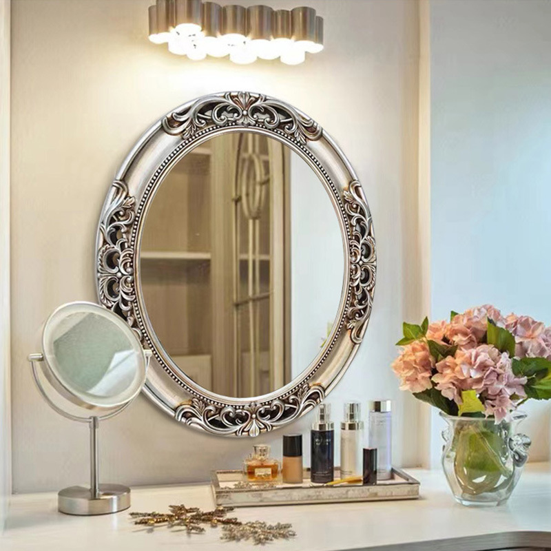 Home Bathroom Mirror - Specchio da Bagno Ovale Europeo con