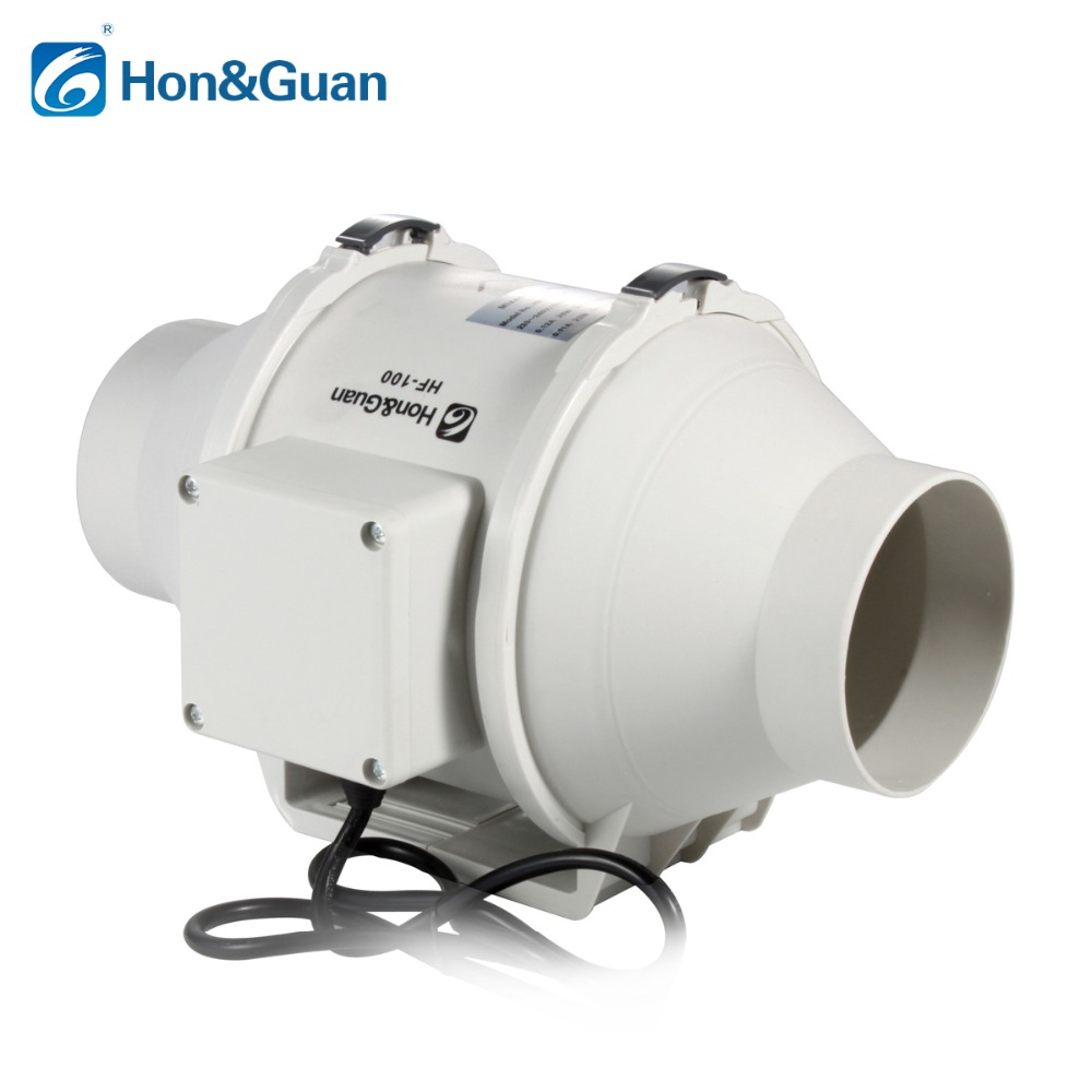 Home Bathroom Vent Fans - 4 ''ventilatore per condotto in linea