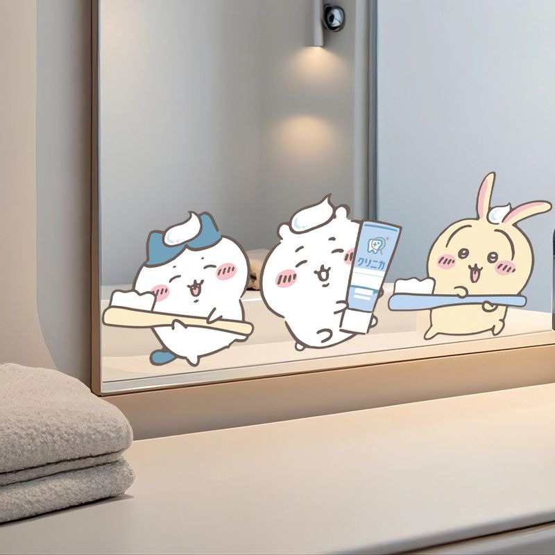 Adesivi per Specchio Chiikawa, - Home Bathroom Mirror recensione e prezzo