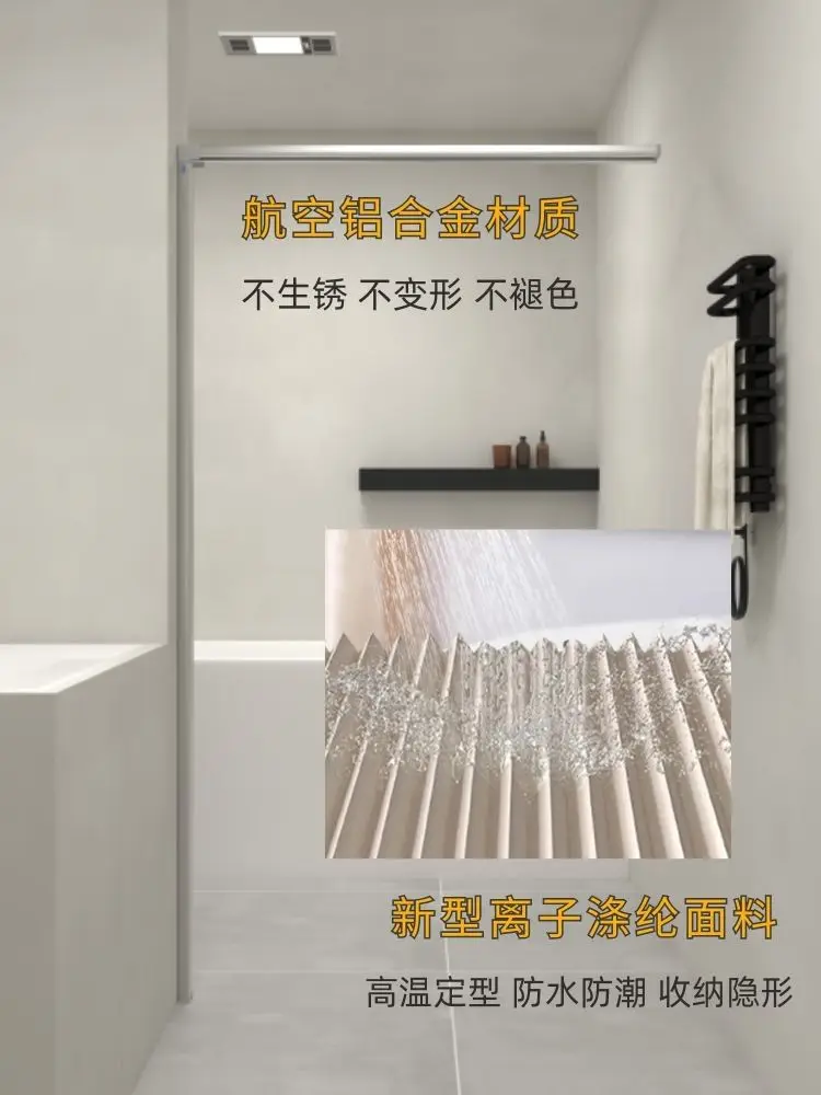 Tenda da doccia pieghevole inv - Home Bathroom Partition recensione e prezzo
