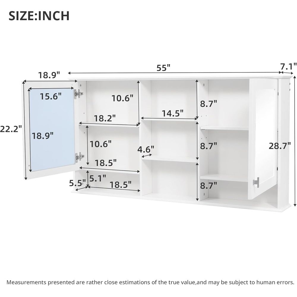 Armadietto da Bagno con Specch - Home Bathroom Mirror recensione e prezzo