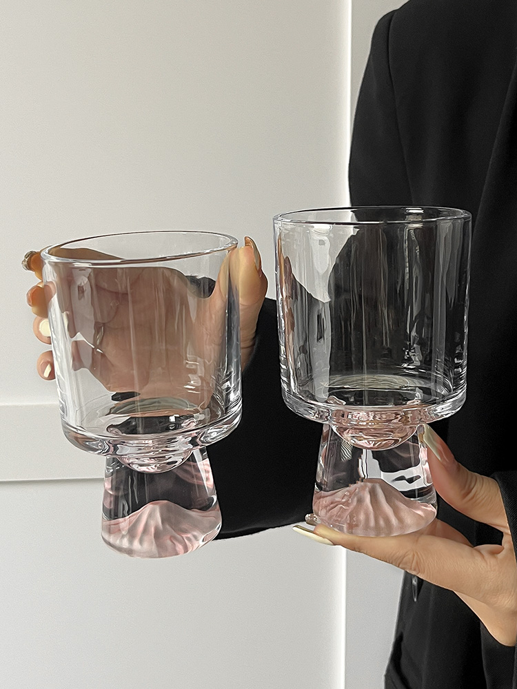 Bicchiere in Vetro Rosa Montag - Yamazaki Home Bathroom Storage recensione e prezzo