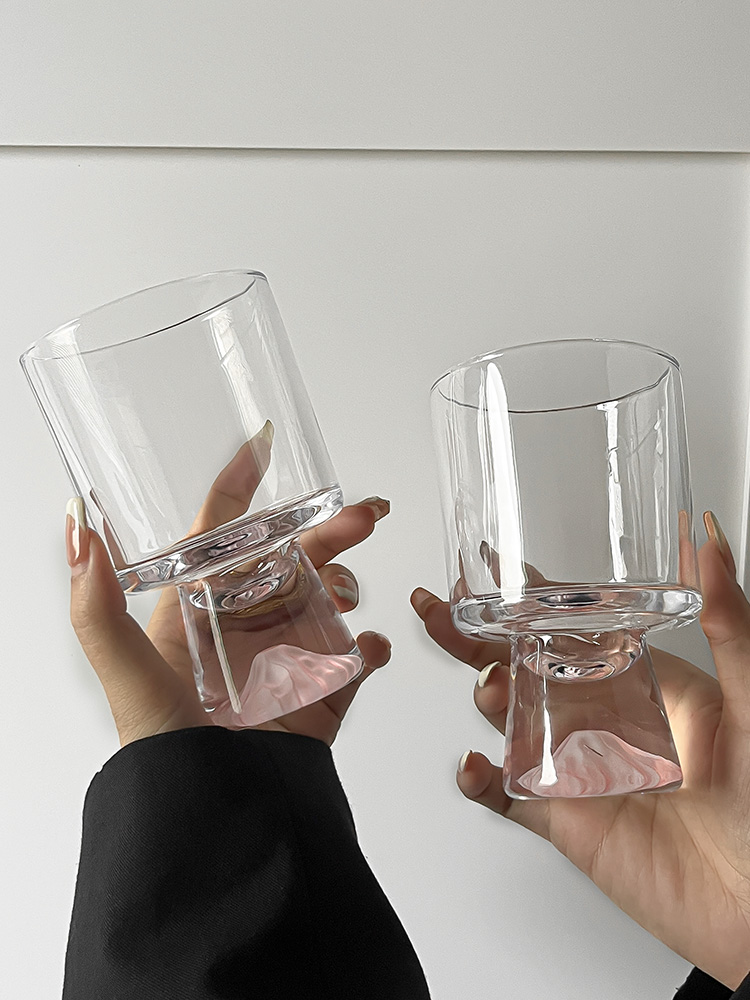 Bicchiere in Vetro Rosa Montag - Yamazaki Home Bathroom Storage recensione e prezzo