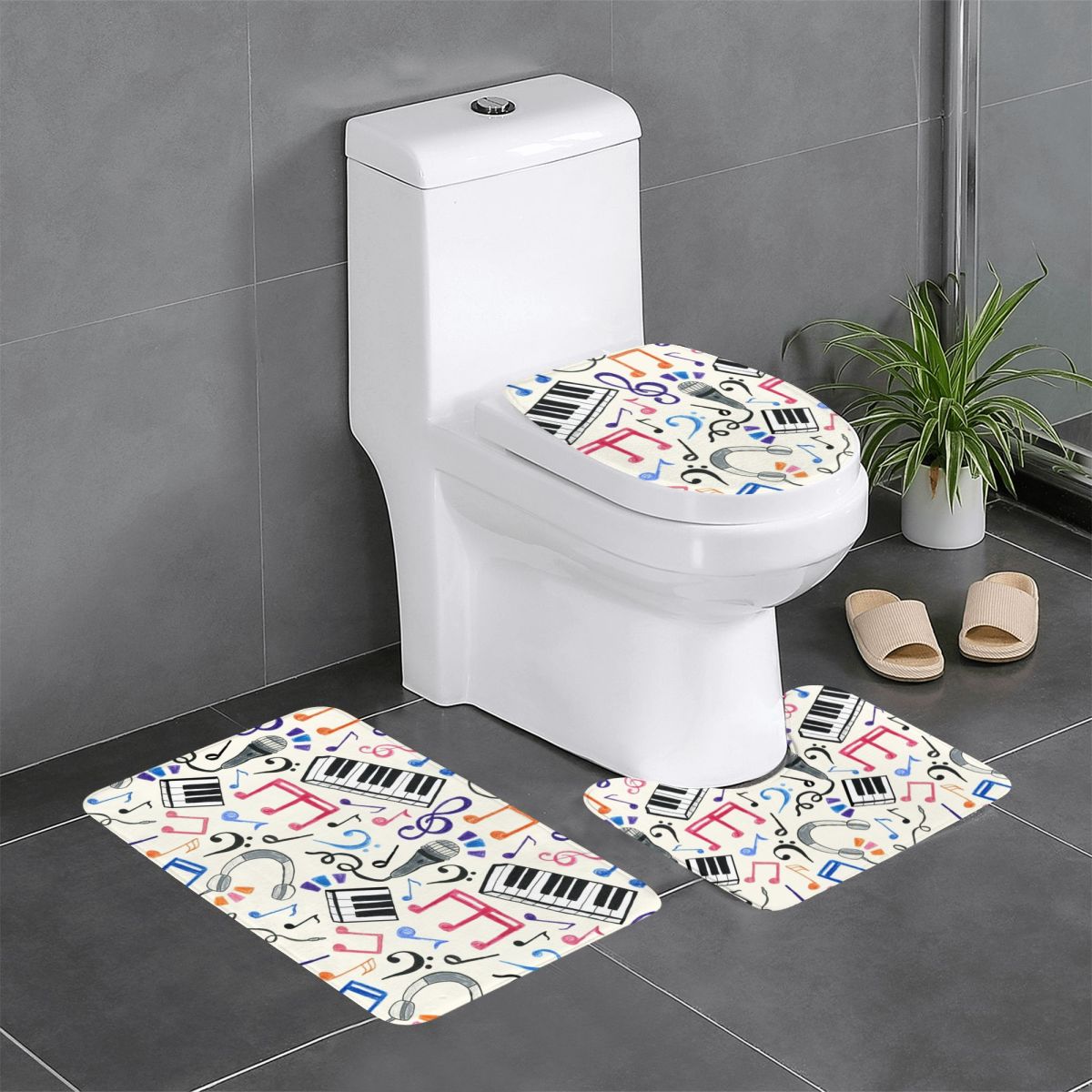Good Beats - Note musicali e s - Home Goods Bathroom Rugs recensione e prezzo