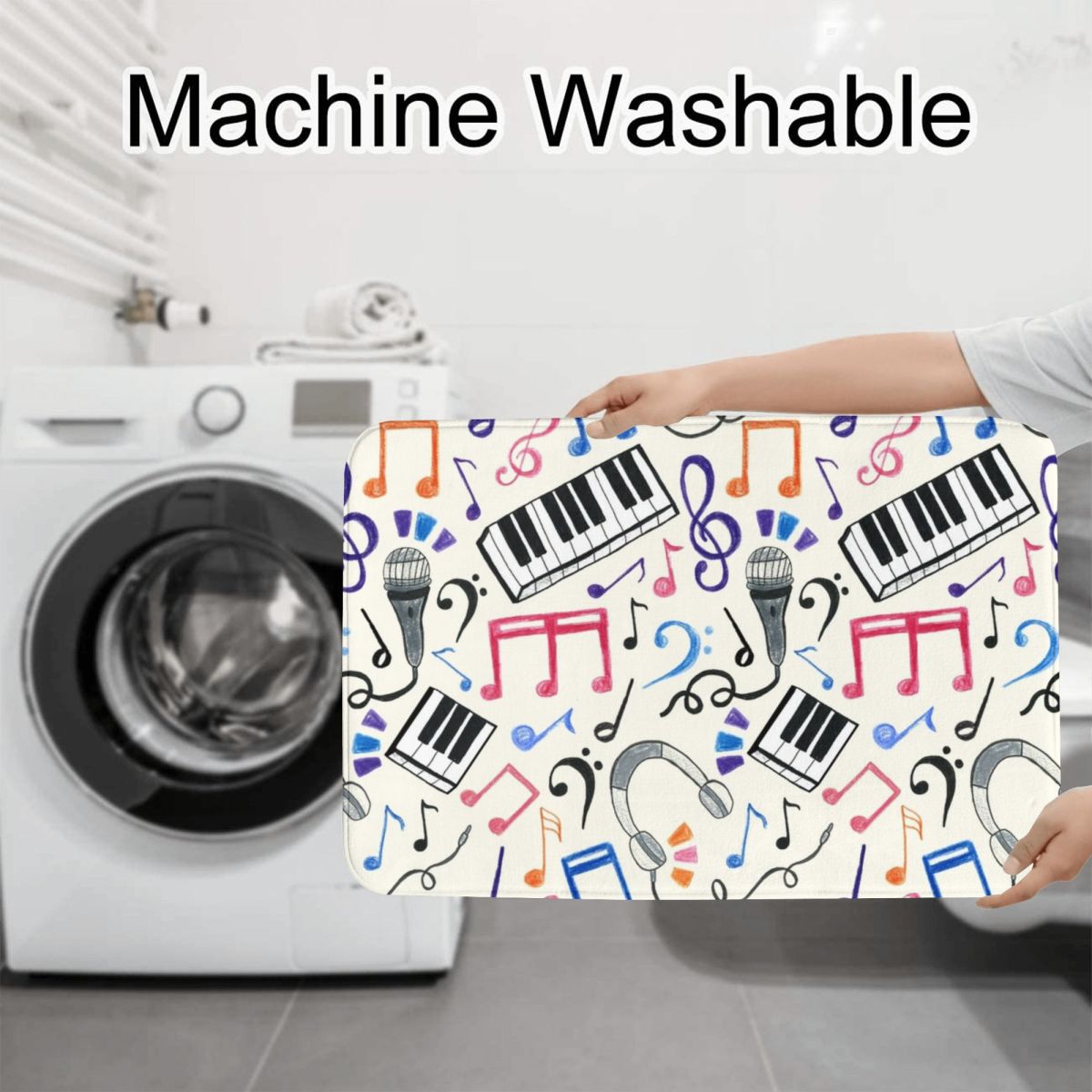 Good Beats - Note musicali e s - Home Goods Bathroom Rugs recensione e prezzo