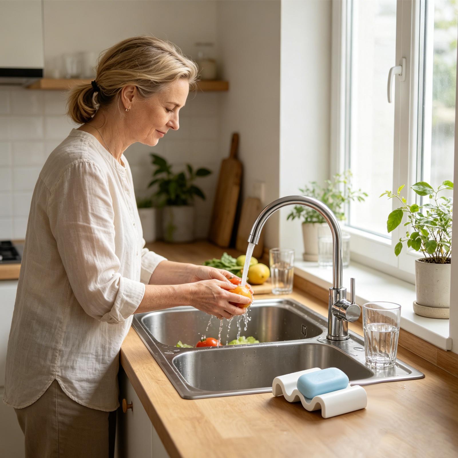 Portasapone dal design in marm - Home Bathroom Sink recensione e prezzo