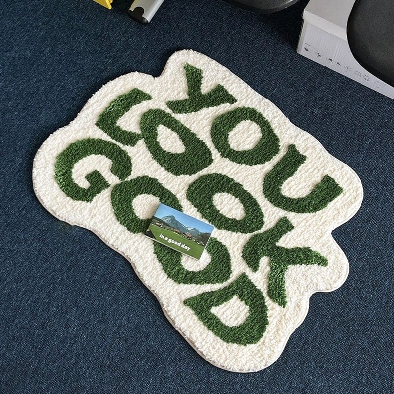 Tappeto trapuntato che ti dà b - Home Goods Bathroom Rugs recensione e prezzo