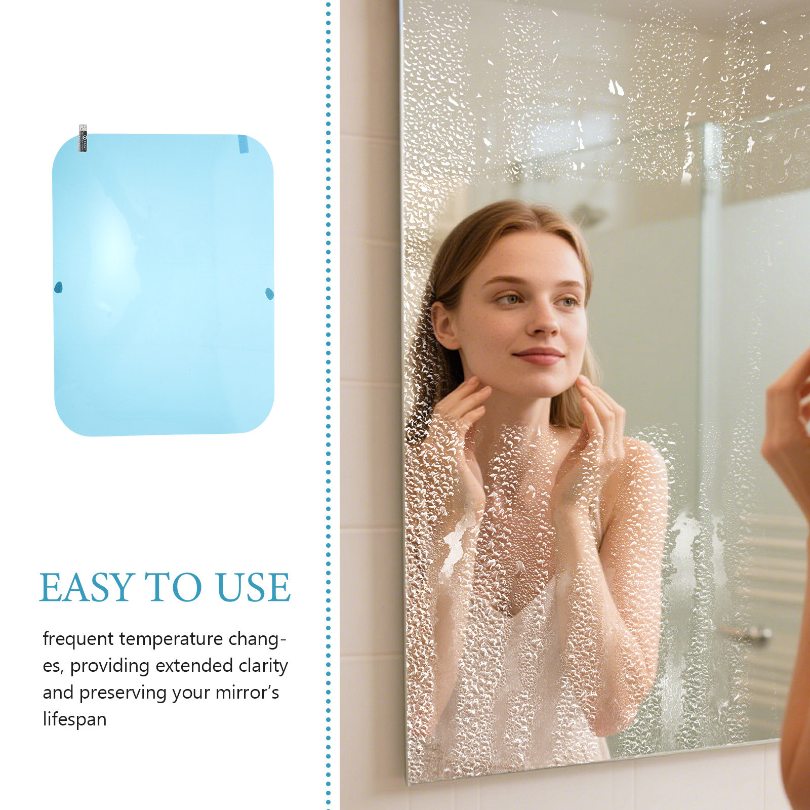 Pellicola Protettiva Antiappan - Home Bathroom Mirror recensione e prezzo
