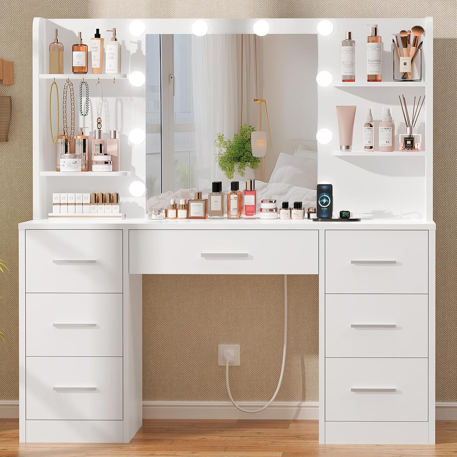 Grande Toeletta con Specchio L - Home Outlet Bathroom Vanity recensione e prezzo