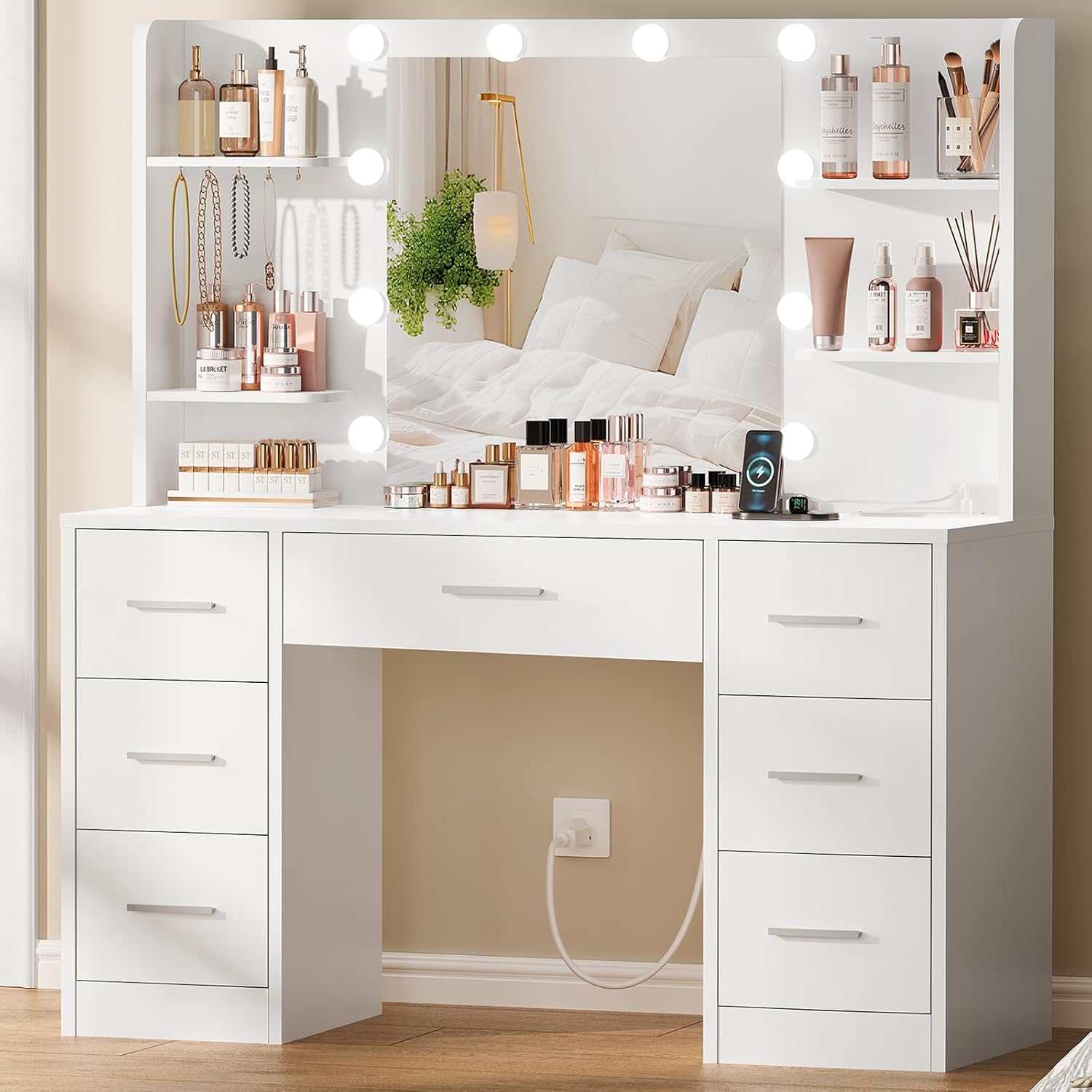 Grande Toeletta con Specchio L - Home Outlet Bathroom Vanity recensione e prezzo