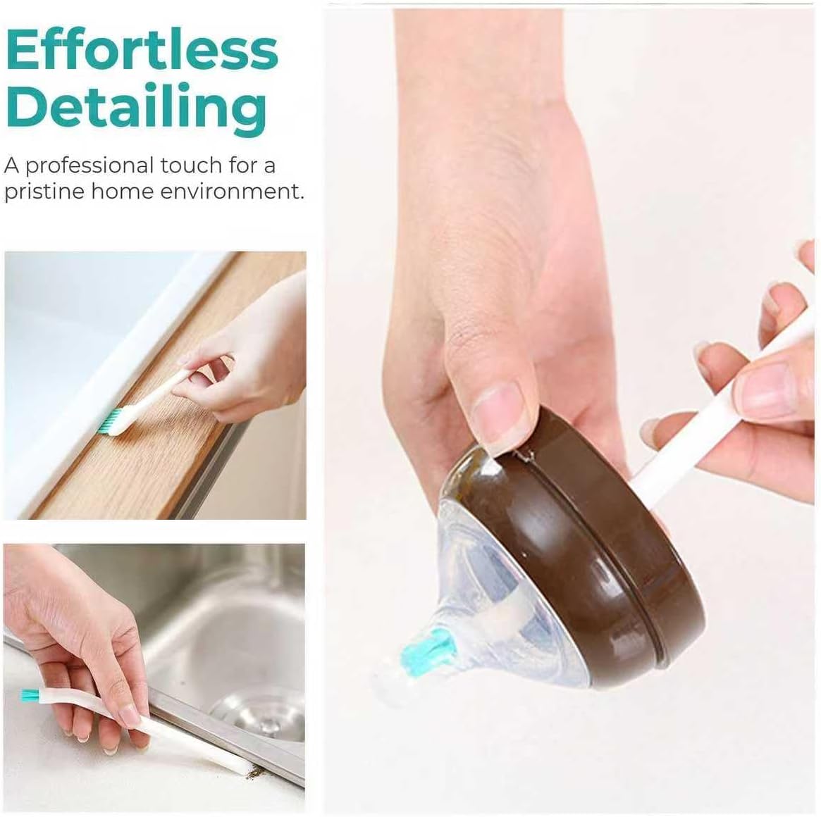 Set di 4 Spazzole Multifunzion - Home Bathroom Accessories recensione e prezzo