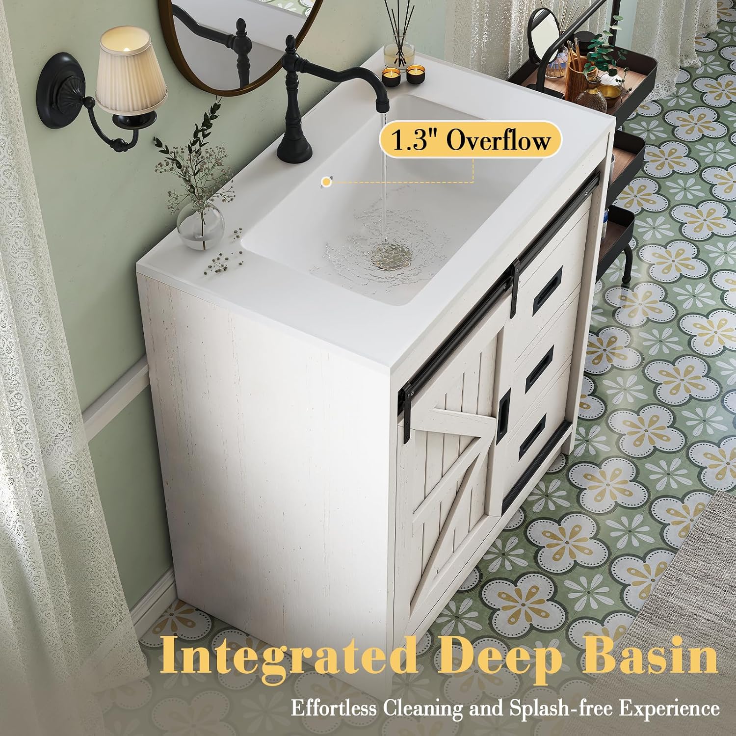 Mobile bagno grande in stile r - Home Bathroom Sink recensione e prezzo