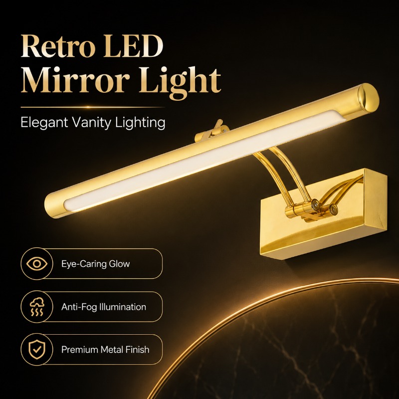 Lampada da parete vintage a LE - Home Bathroom Mirror recensione e prezzo