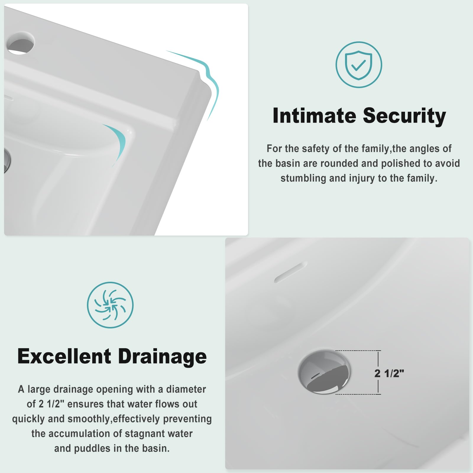 Lavabo a colonna quadrato in c - Home Bathroom Remodel recensione e prezzo