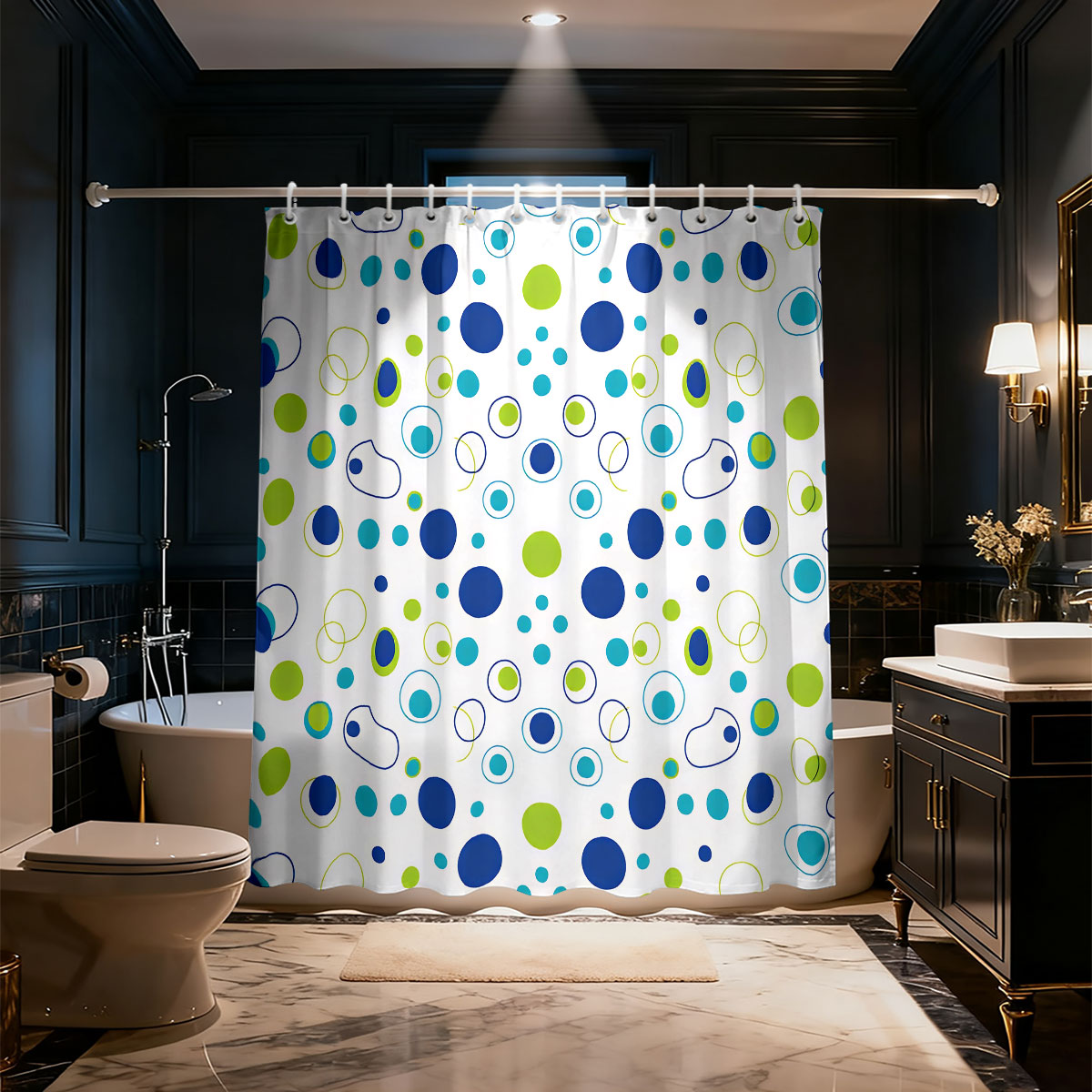 Tenda da Doccia Stampata Color - Home Bathroom Partition recensione e prezzo