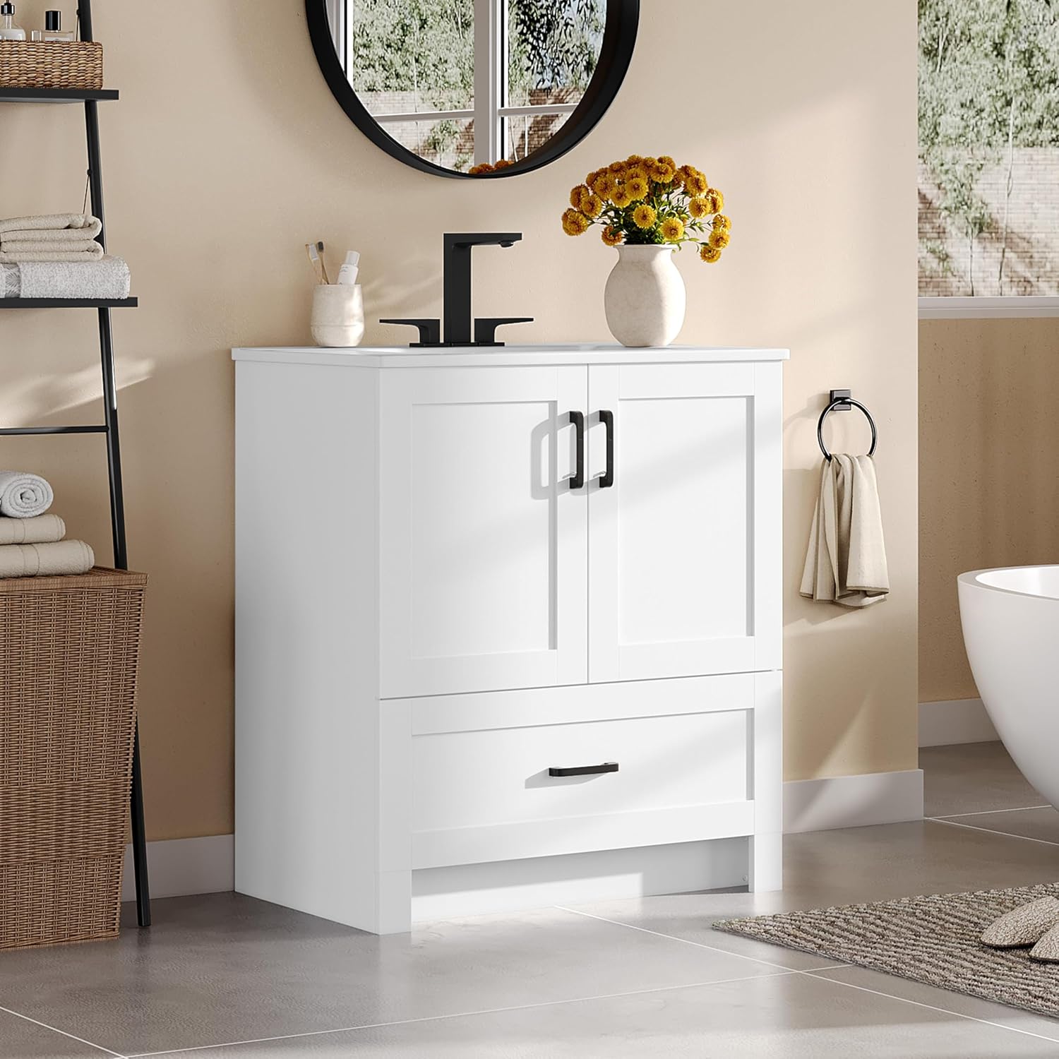 Mobile bagno da 30 pollici con - Home Bathroom Sink recensione e prezzo