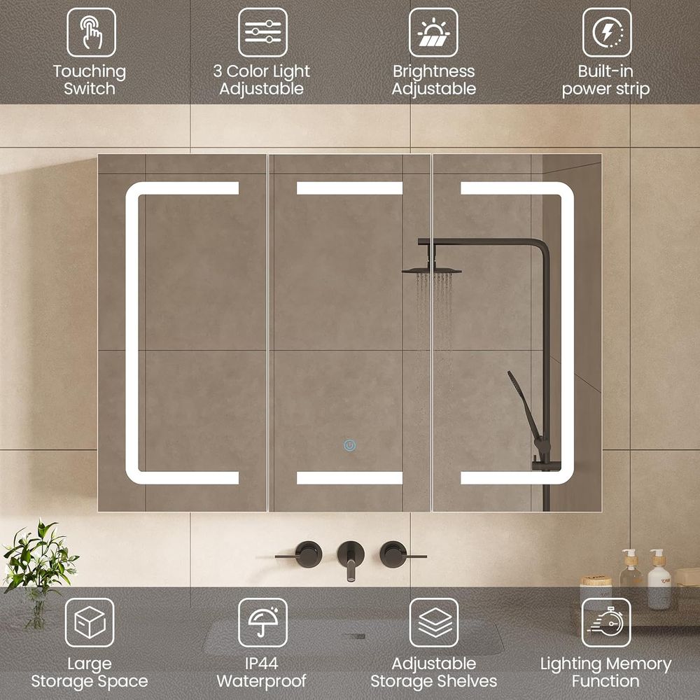 Organizzatore per Armadietto d - Home Bathroom Mirror recensione e prezzo