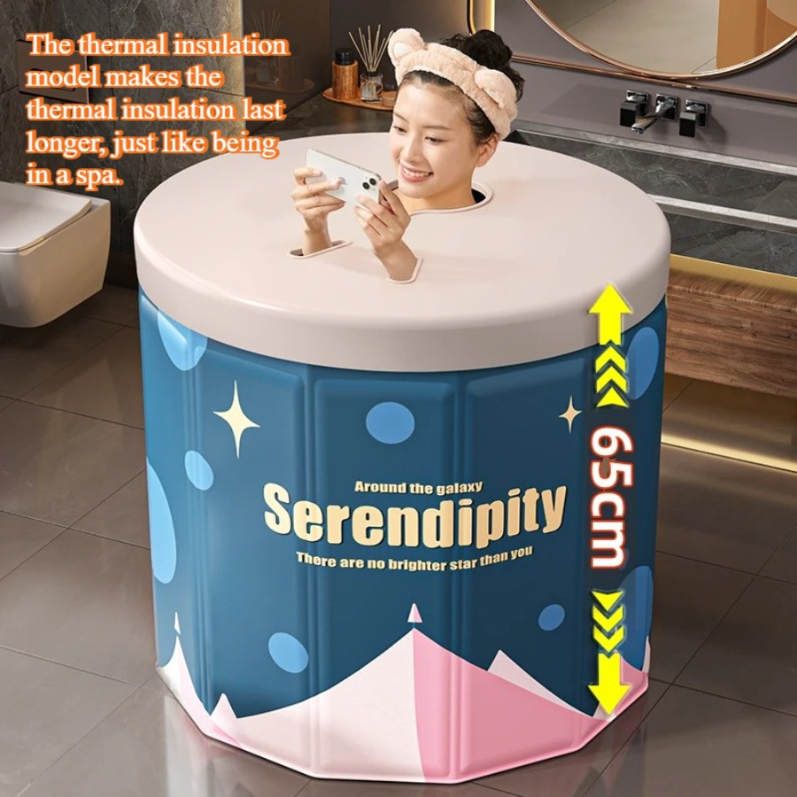 Nuova vasca da bagno pieghevol - Home Bathroom Tub recensione e prezzo