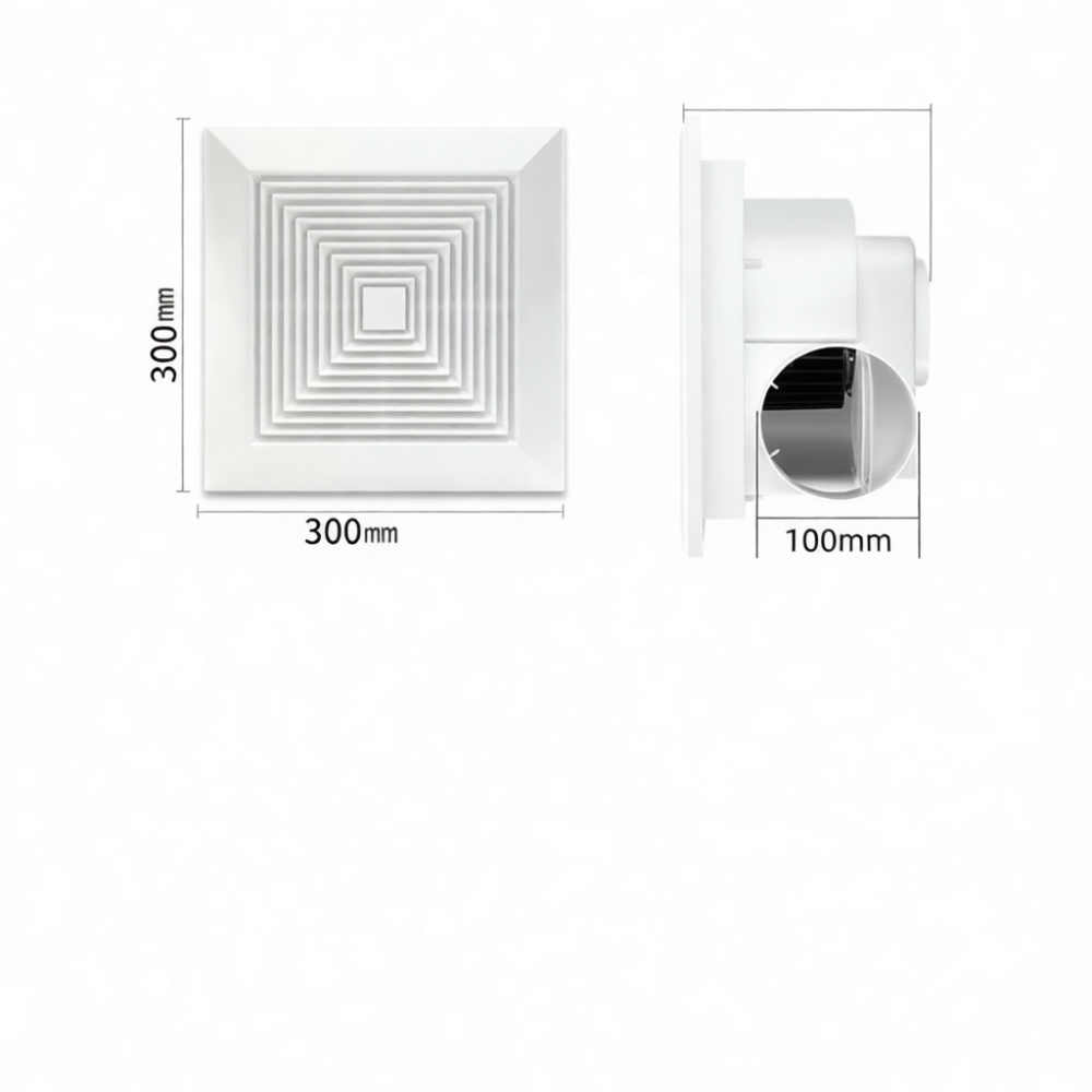 Potente Ventilatore da Soffitt - Home Bathroom Vent Fans recensione e prezzo