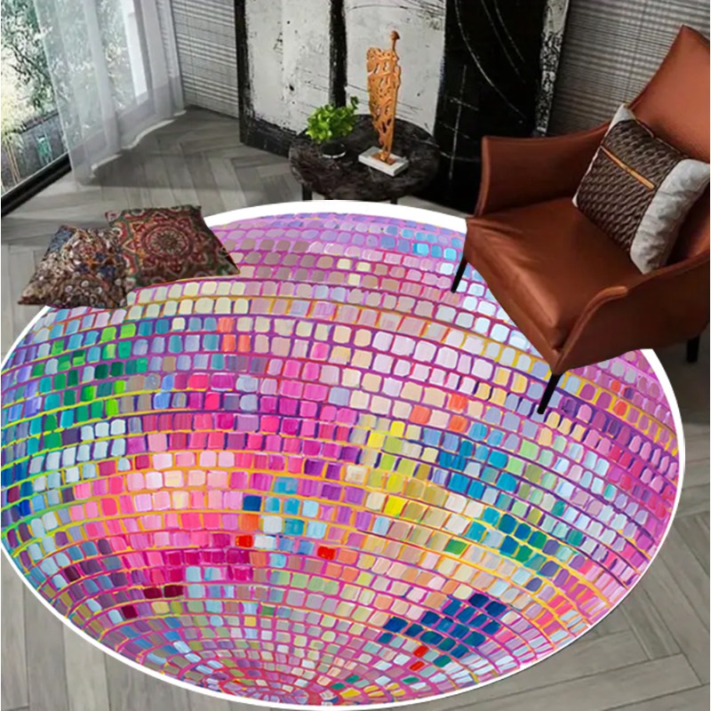 Tappetino rotondo con motivo q - Home Goods Bathroom Rugs recensione e prezzo