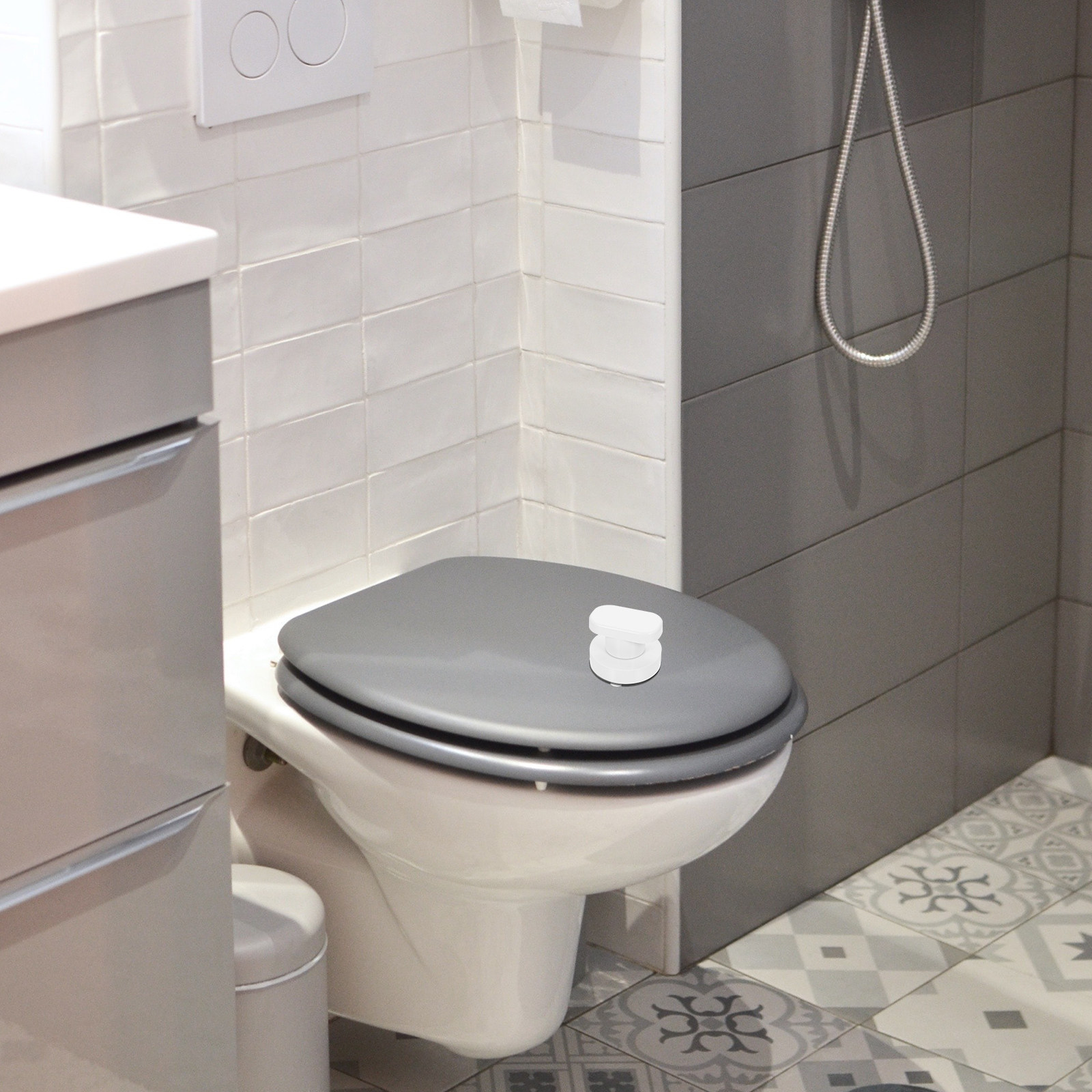 Maniglia a ventosa super resis - Home Bathroom Grab Bar recensione e prezzo